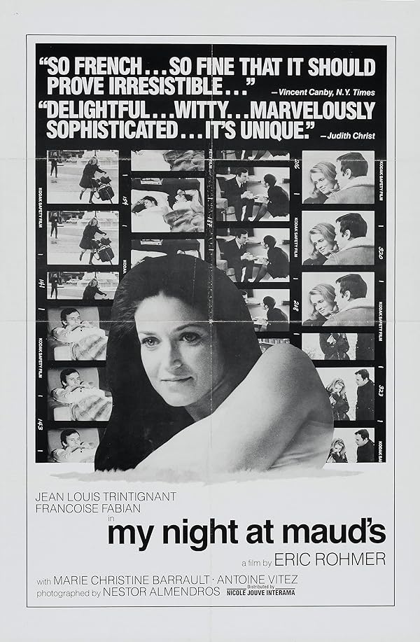 دانلود فیلم My Night at Maud’s 1969 – شب من در خانه ماد