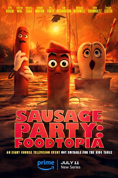 دانلود سریال سوسیس پارتی: فودتوپیا Sausage Party: Foodtopia 2024