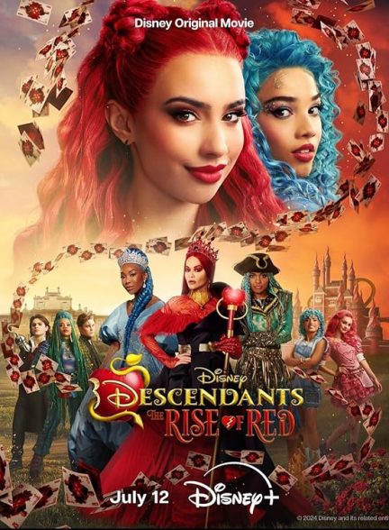 دانلود فیلم وارثان: عصیان سرخ Descendants: The Rise of Red 2024