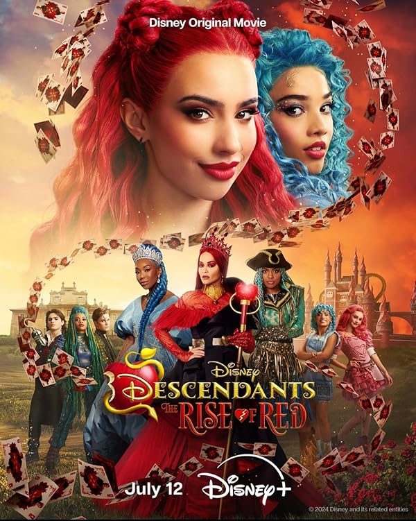 دانلود فیلم وارثان: عصیان سرخ Descendants: The Rise of Red 2024