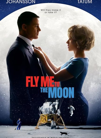 دانلود فیلم مرا تا ماه ببر Fly Me to the Moon 2024 با دوبله فارسی