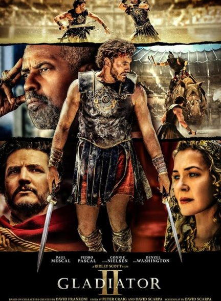 دانلود فیلم گلادیاتور 2 Gladiator II 2024 با دوبله فارسی