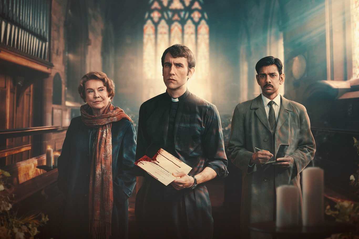 دانلود سریال Murder Before Evensong 2025 قتل پیش از دعای شامگاهی با زیرنویس فارسی